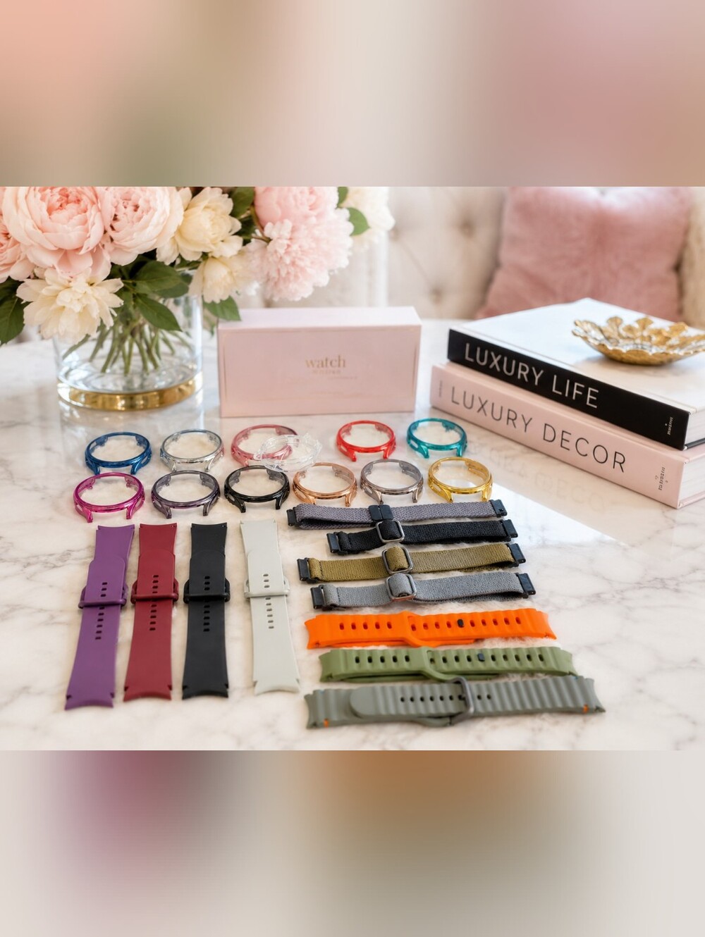5 Items For $25. Fits Samsung Galaxy 7 Watch Size 42 Assorted Watch Bands
